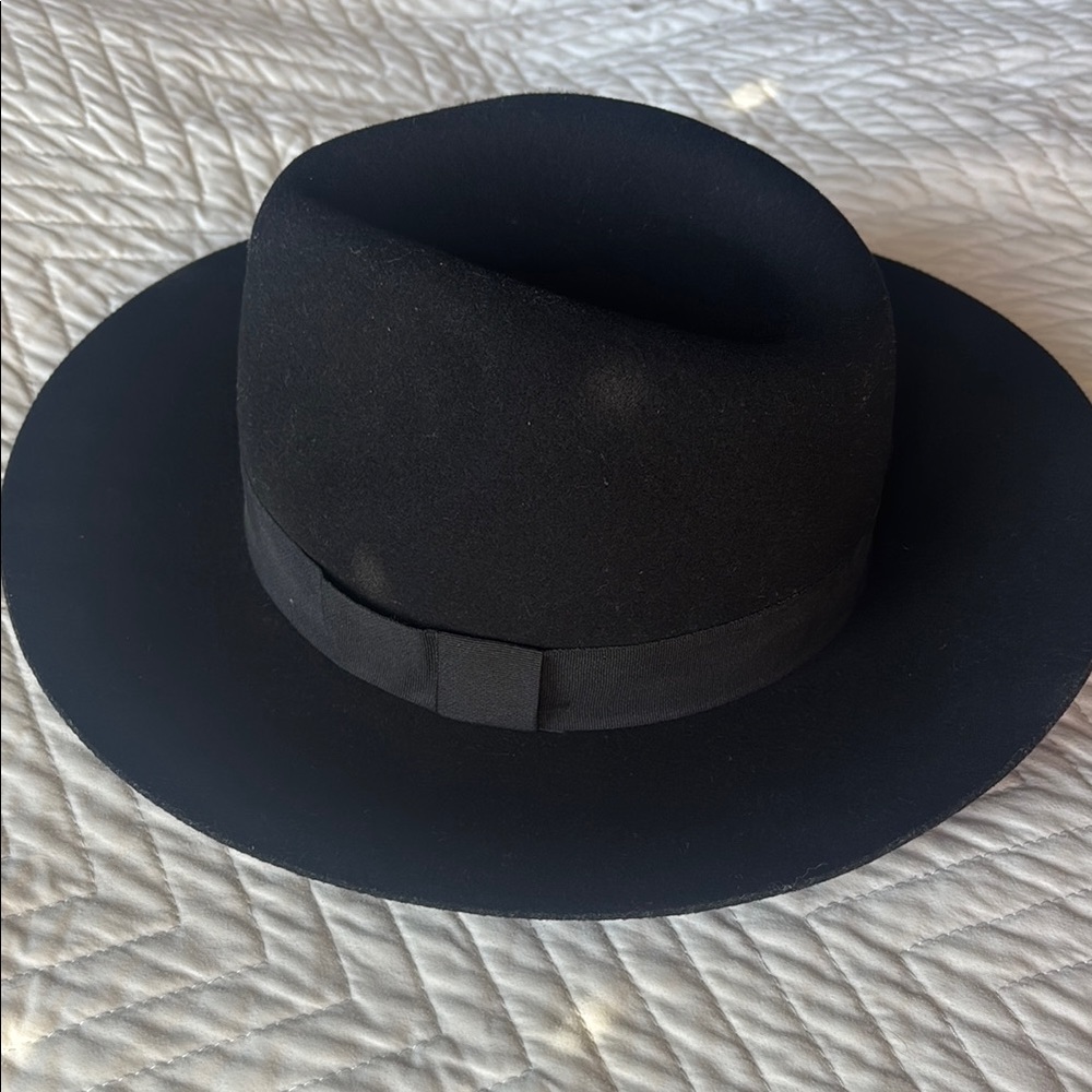 Classic Black Fedora Hat